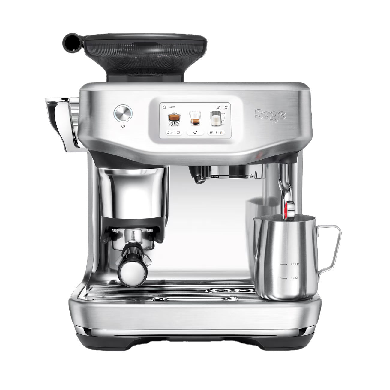 Sage Barista Touch Impress (Brushed Stainless Steel) - The Sip Emporium -