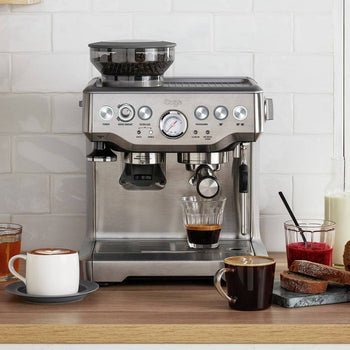 Sage The Barista Express Espresso Machine With Temp Control Milk Jug - The Sip Emporium -