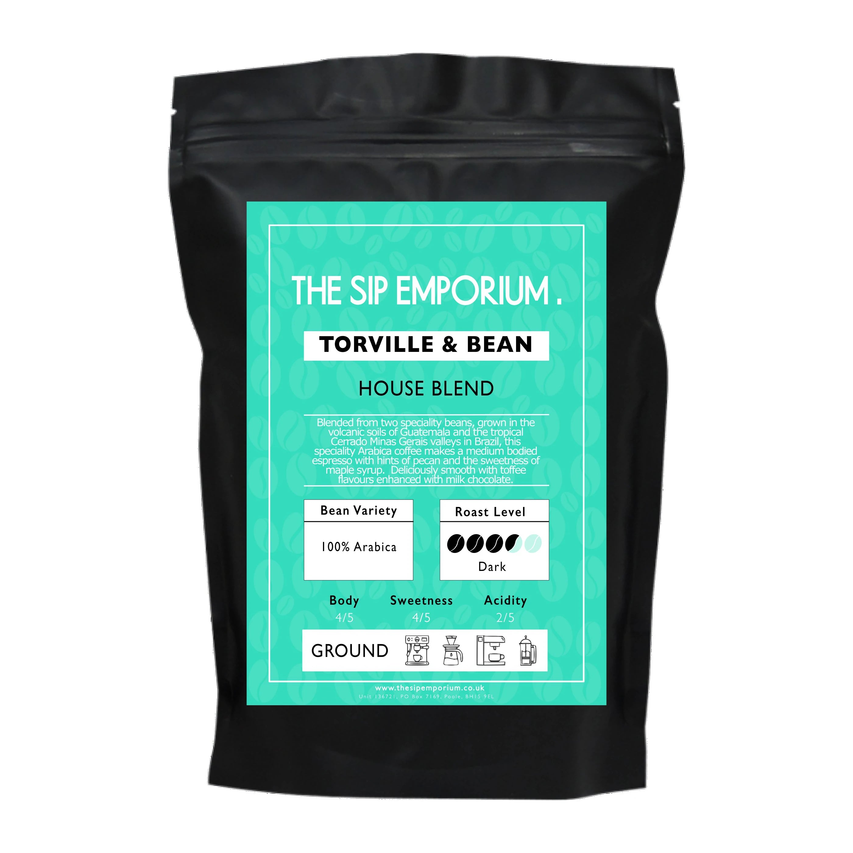 Torville and Bean House Blend Speciality Coffee