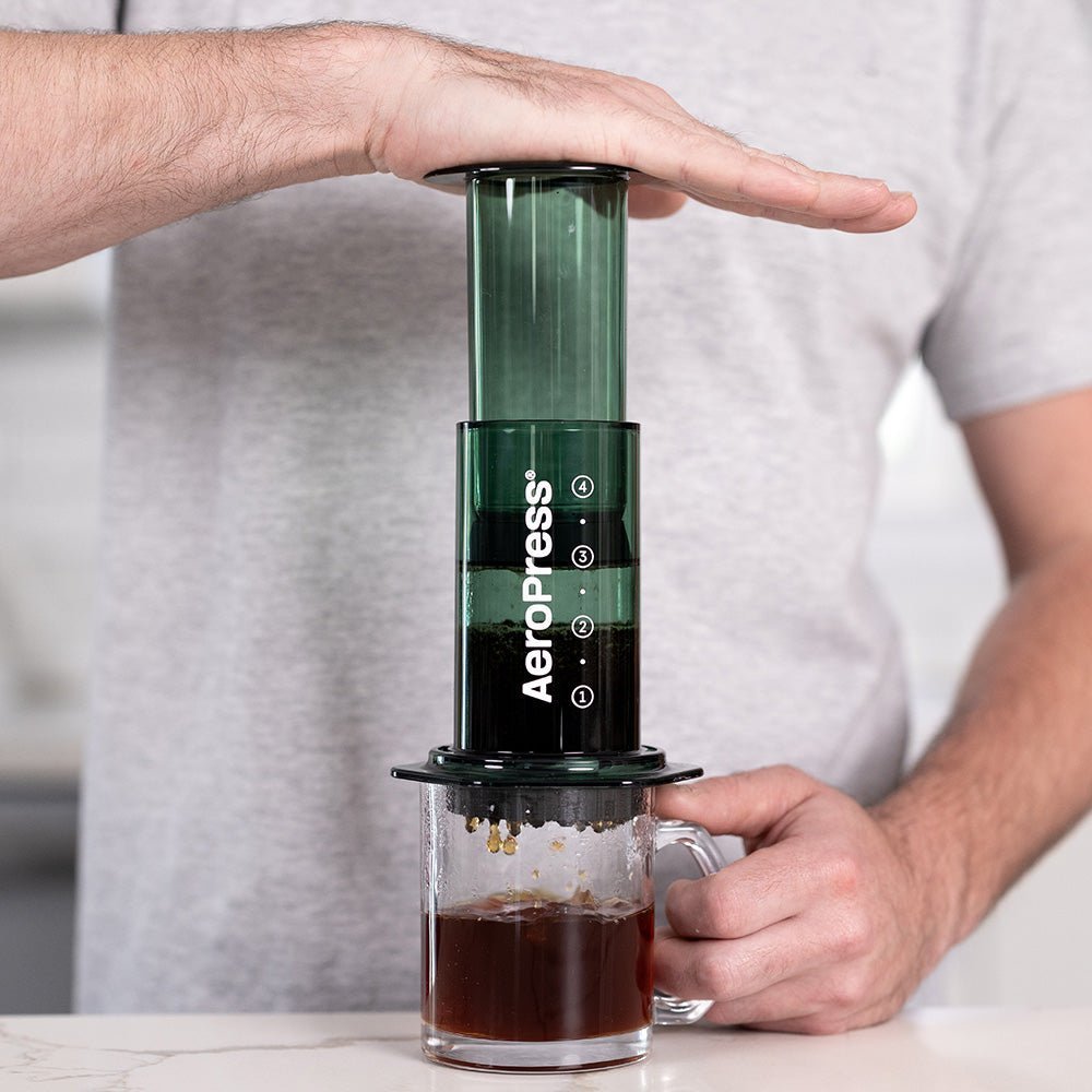 AeroPress Clear Coffee Maker (Green) - The Sip Emporium - Manual Coffee Maker