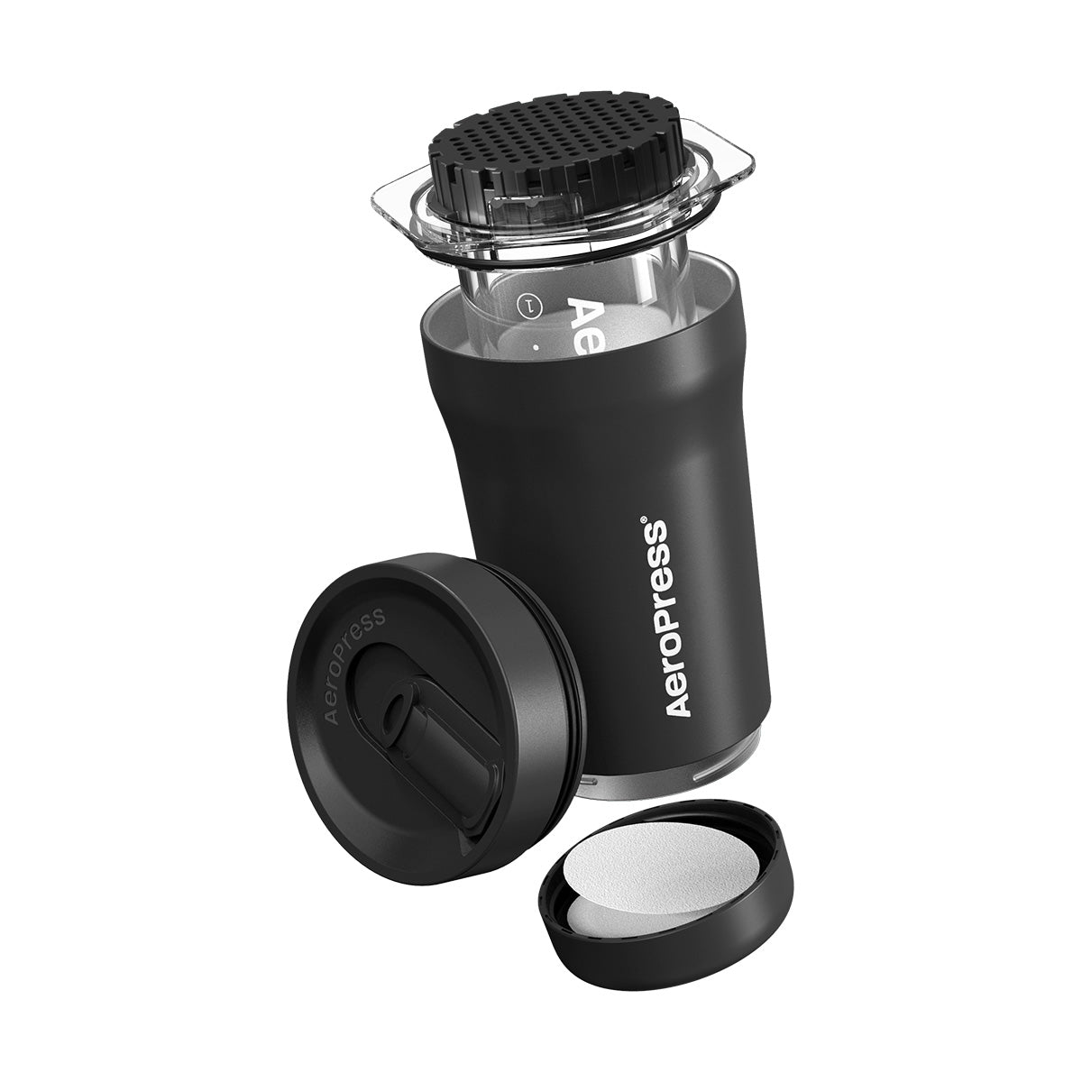 AeroPress Go Plus (Black) - The Sip Emporium - Manual Coffee Maker