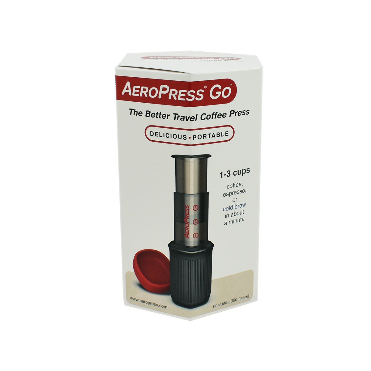 AeroPress GO Travel Coffee Maker - The Sip Emporium - Manual Coffee Maker