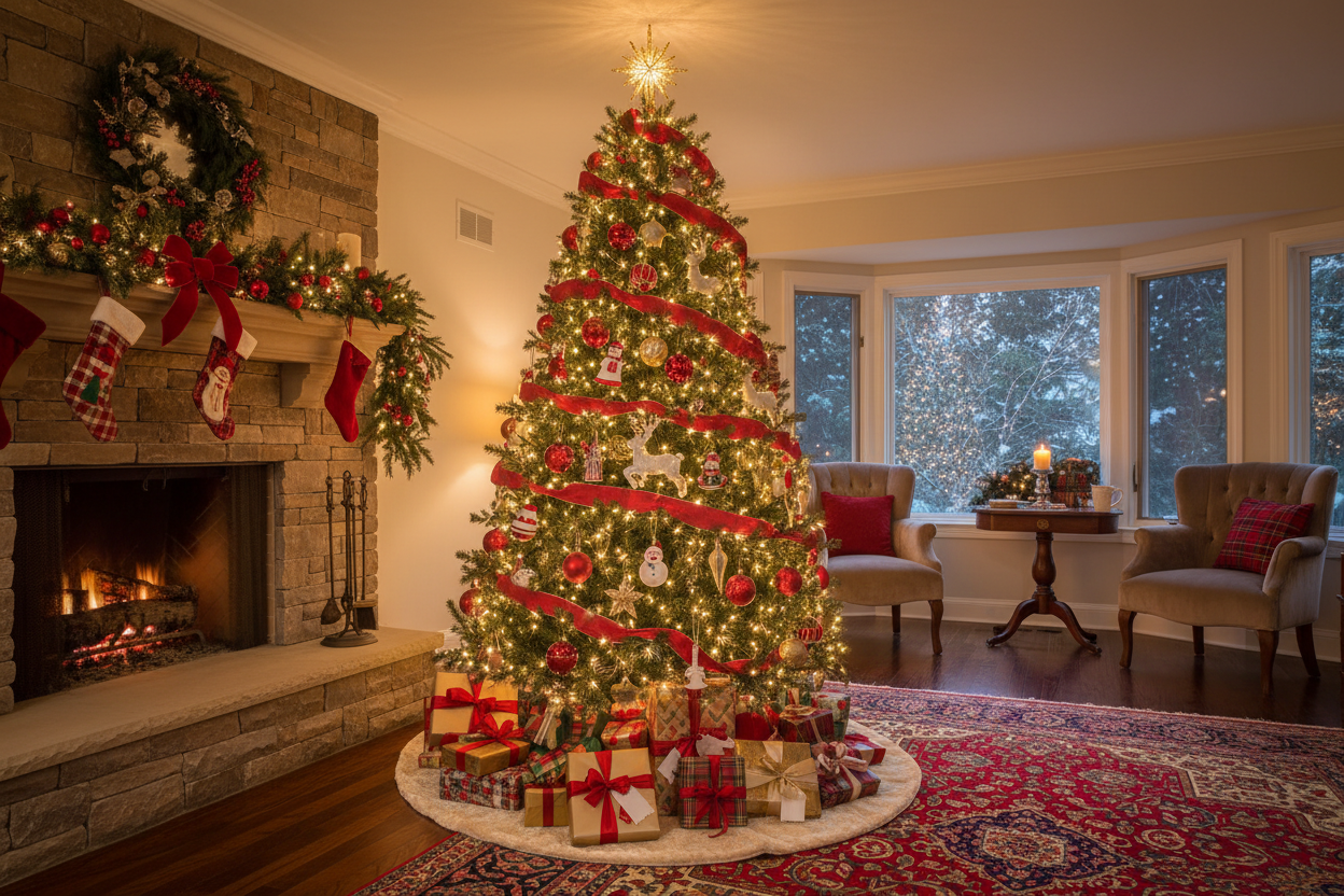 Christmas Tree with Gifts