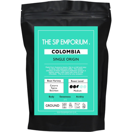 Colombia Single Origin Coffee - The Sip Emporium-Coffee - Caffeine