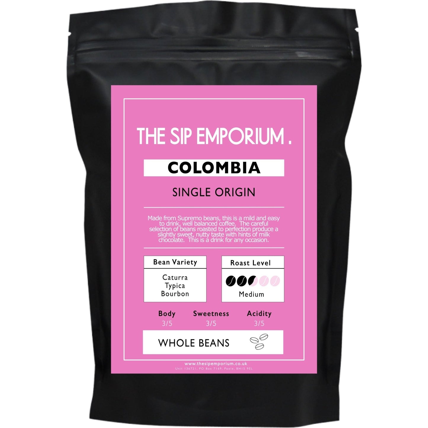 Colombia Single Origin Coffee - The Sip Emporium-Coffee - Caffeine