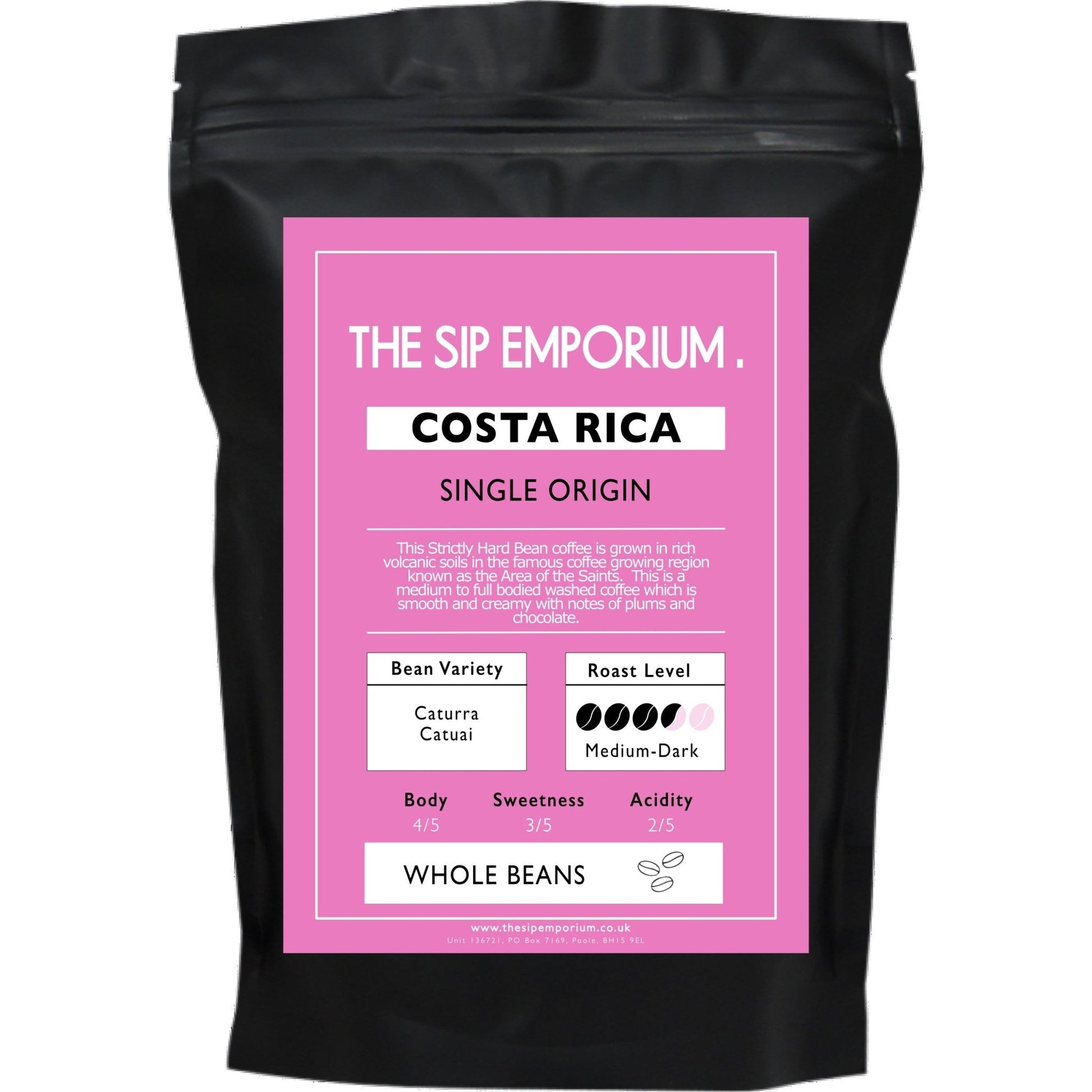 Costa Rica Single Origin Coffee - The Sip Emporium-Coffee - Caffeine