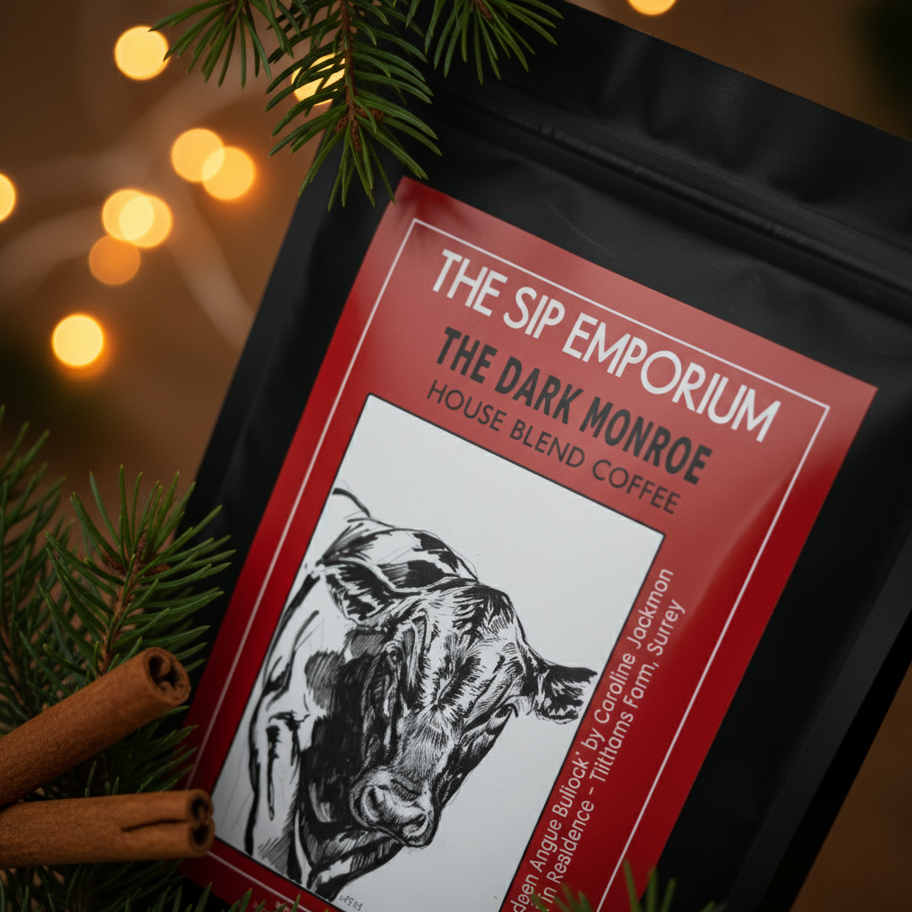 Dark Monroe Coffee - Extreme Close Up