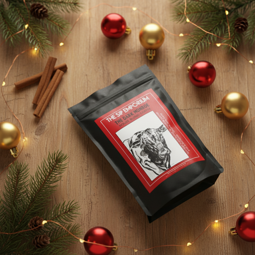 Dark Monroe Coffee - High Angle