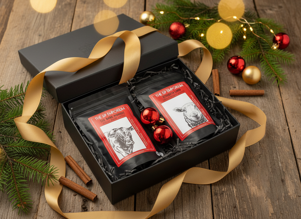 Dark & Wild - Open Slim Box with Gold Ribbon