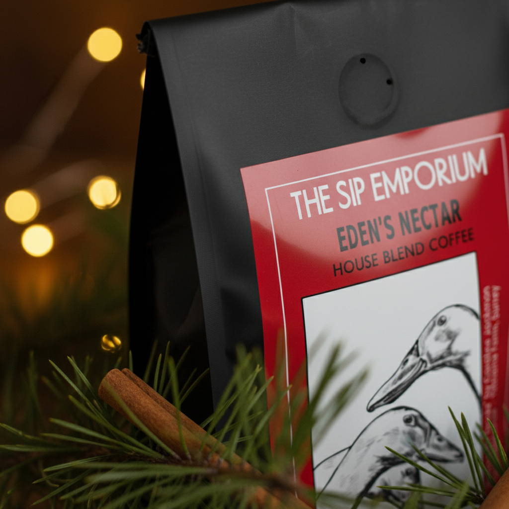 Eden's Nectar Coffee - Extreme Close Up