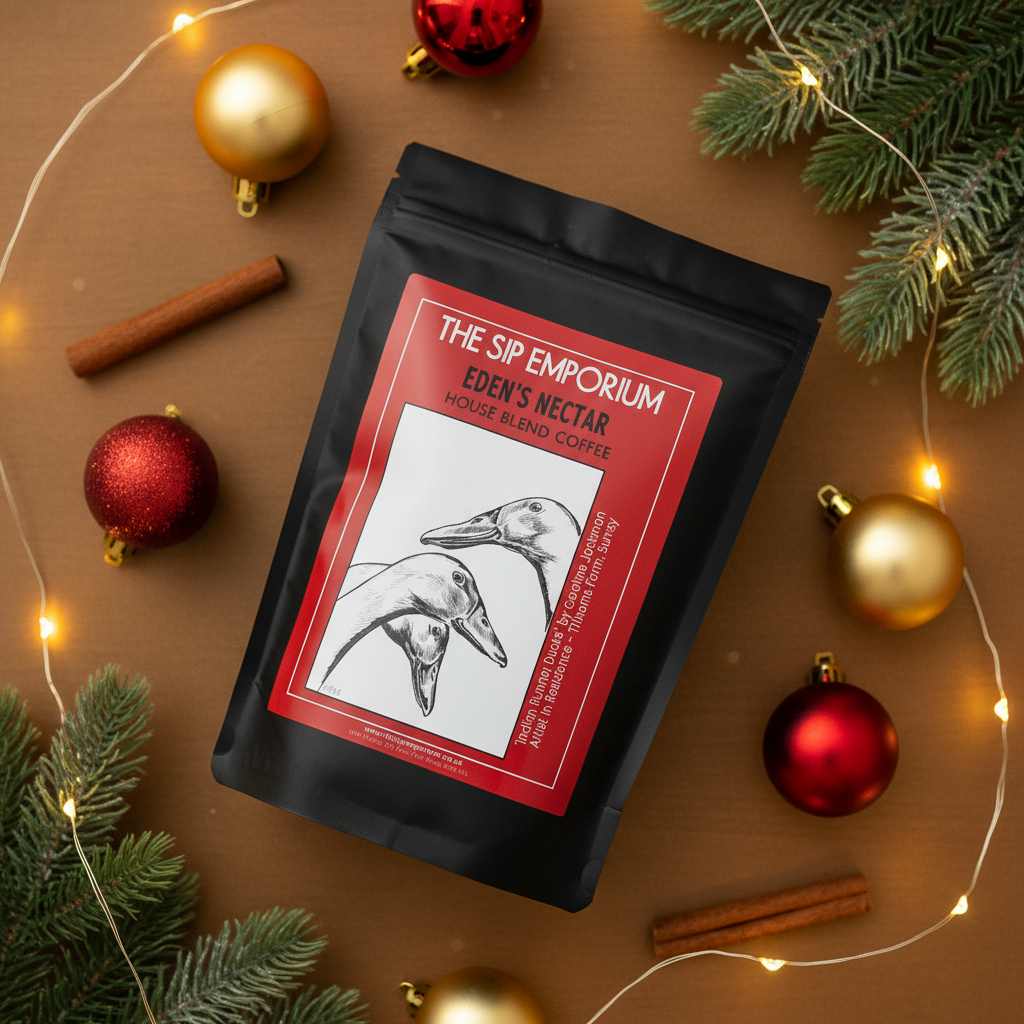 Eden's Nectar Coffee - High Angle