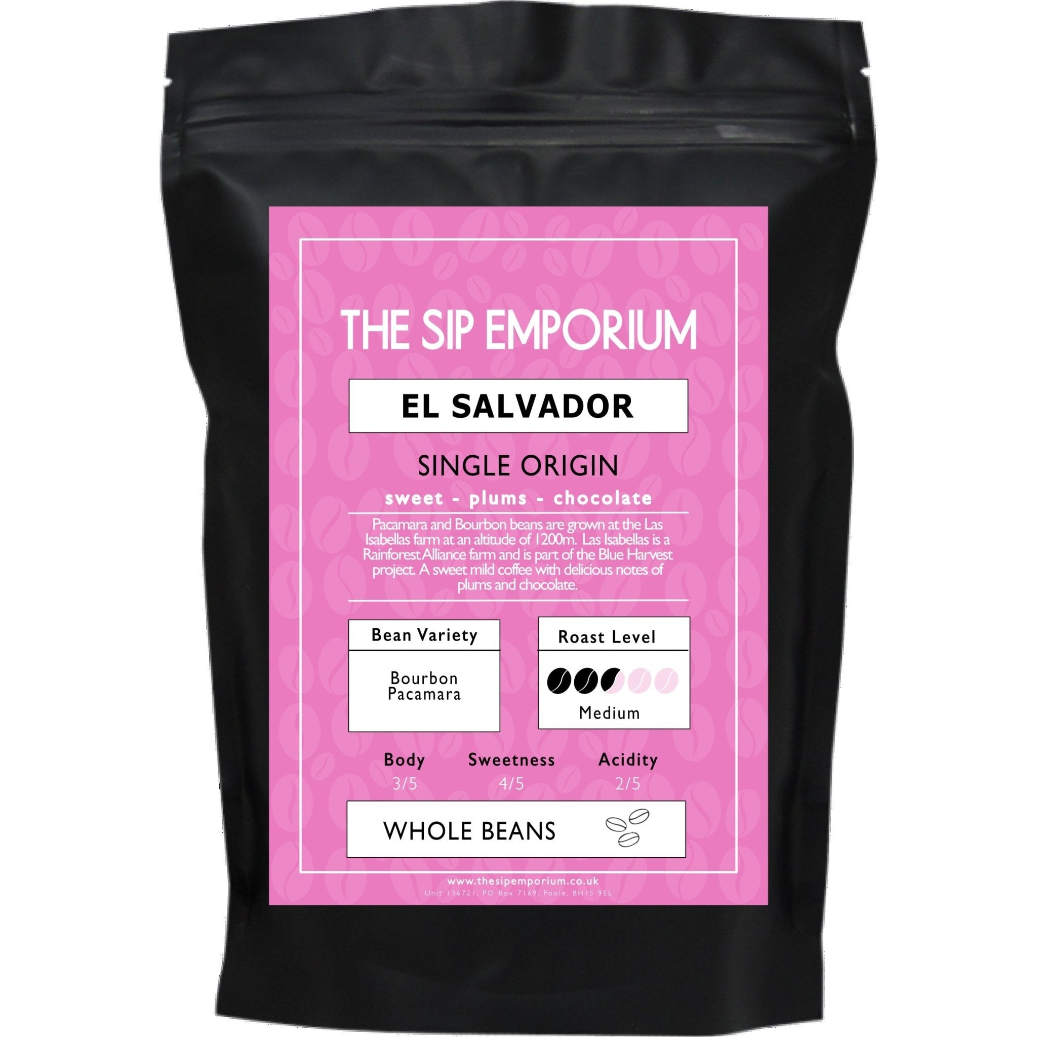 El Salvador Single Origin Speciality Coffee - The Sip Emporium-Coffee - Caffeine