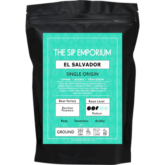 El Salvador Single Origin Speciality Coffee - The Sip Emporium-Coffee - Caffeine