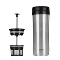 ESPRO P1 Travel Coffee Press - Brushed (12oz / 354ml) - The Sip Emporium - Manual Coffee Maker