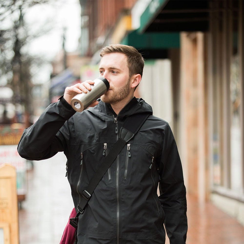 ESPRO P1 Travel Coffee Press - Brushed (12oz / 354ml) - The Sip Emporium - Manual Coffee Maker