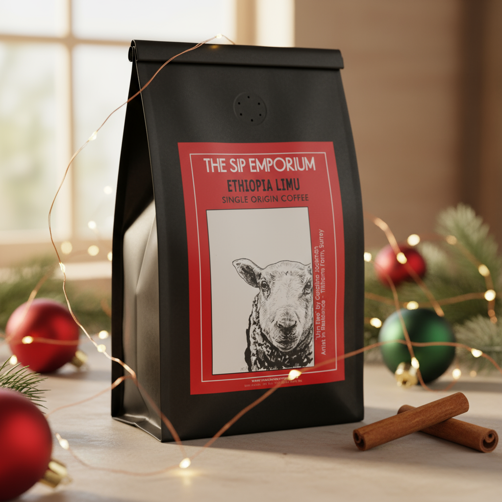 Ethiopia Limu Coffee - Close Up