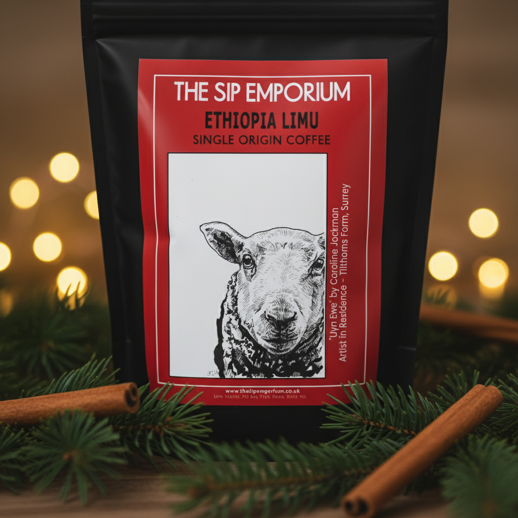 Ethiopia Limu Coffee - Extreme Close Up