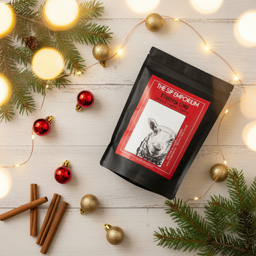 Ethiopia Limu Coffee - High Angle