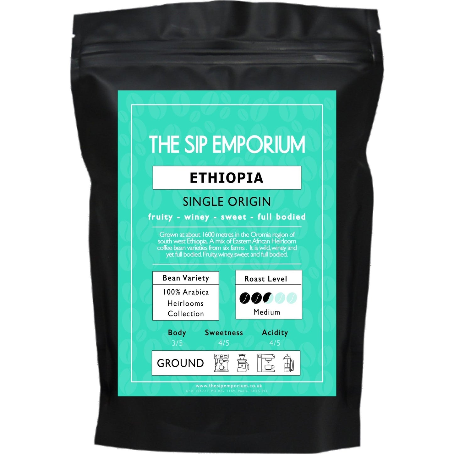 Ethiopia - Oromia Single Origin Speciality Coffee - The Sip Emporium-Coffee - Caffeine