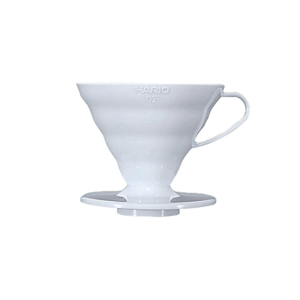 Hario V60 Plastic Coffee Dripper White - Size 02 - The Sip Emporium - Coffeemaker