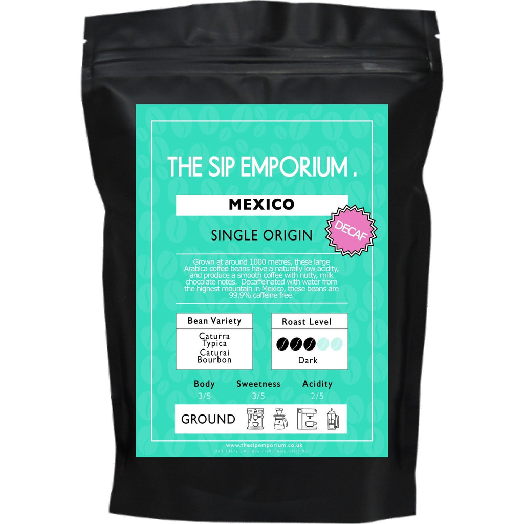 Mexico Decaf Single Origin Coffee - The Sip Emporium-Coffee - Decaf