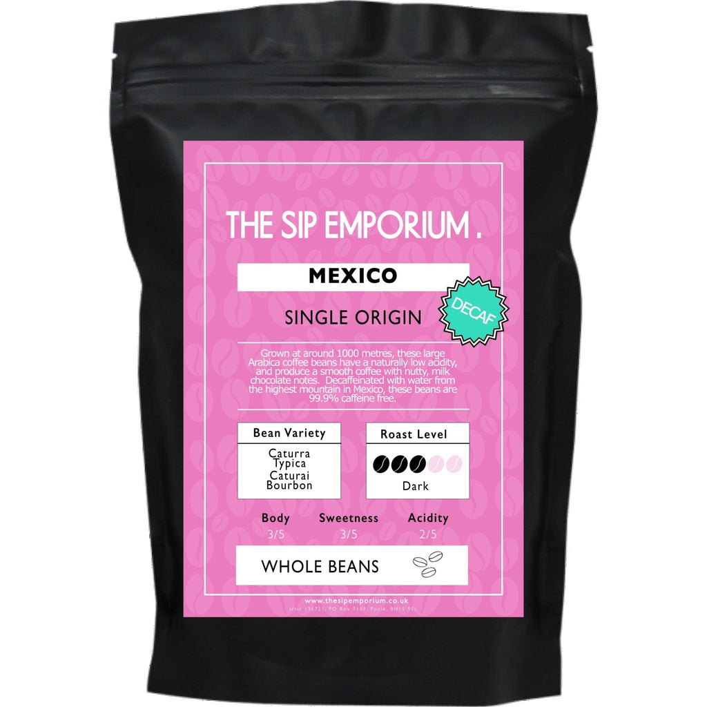 Mexico Decaf Single Origin Coffee - The Sip Emporium-Coffee - Decaf