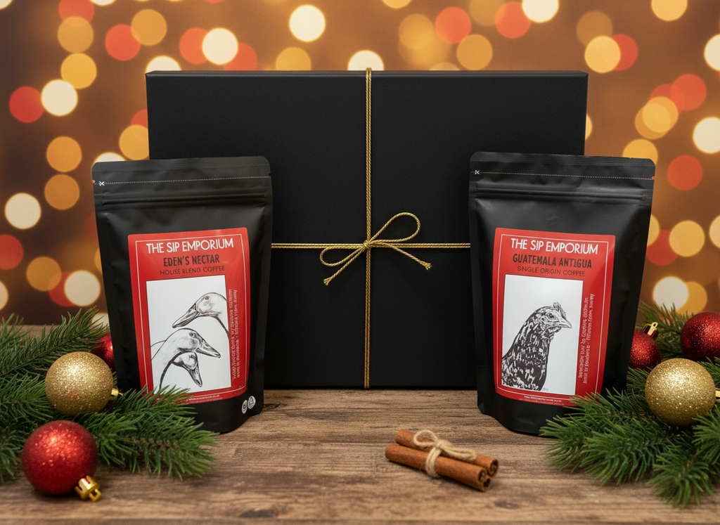 Smooth Altitude - Both Coffee Bags with Gift Box, Gold Cord