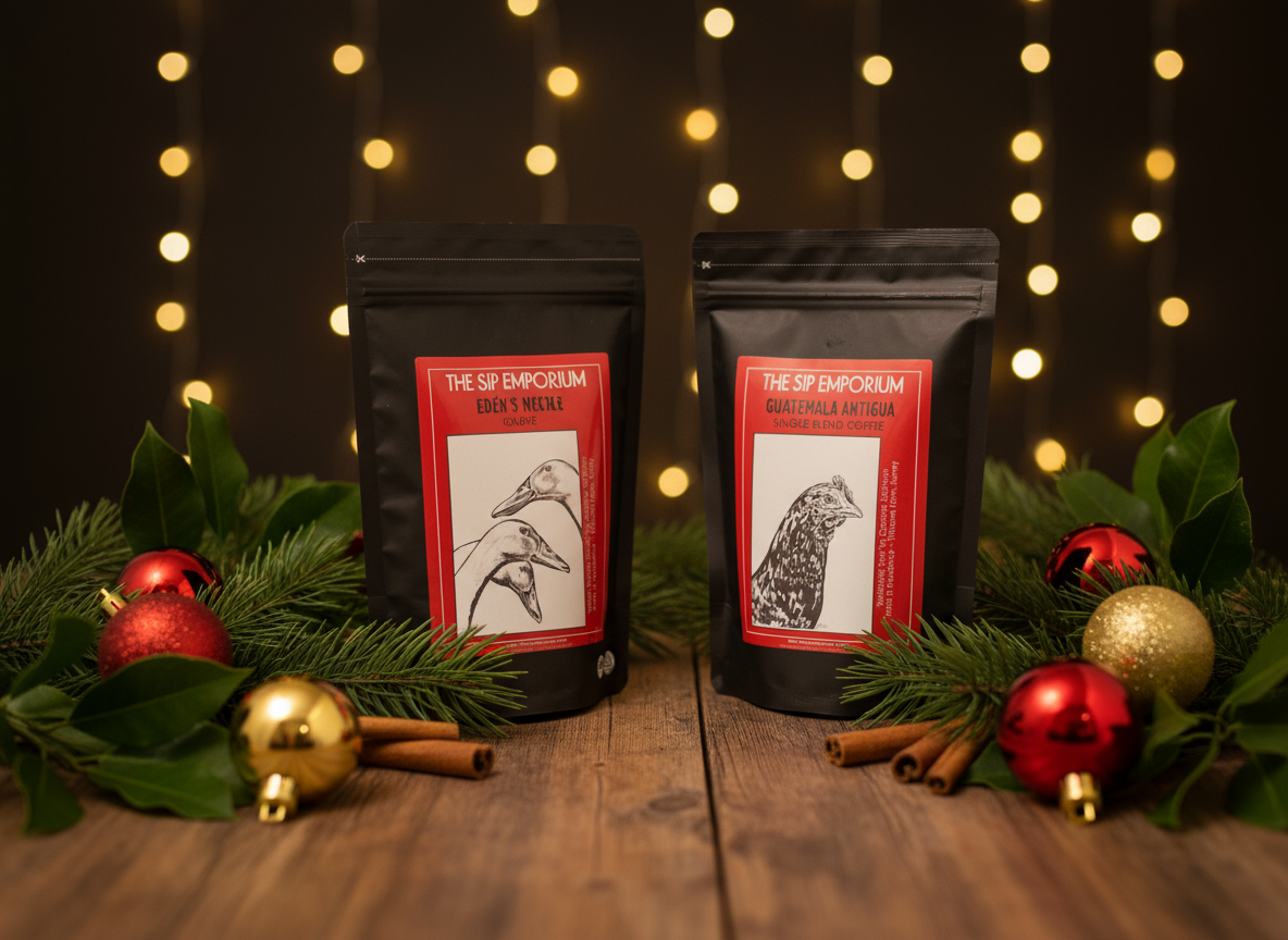 Smooth Altitude Coffee Christmas Scene