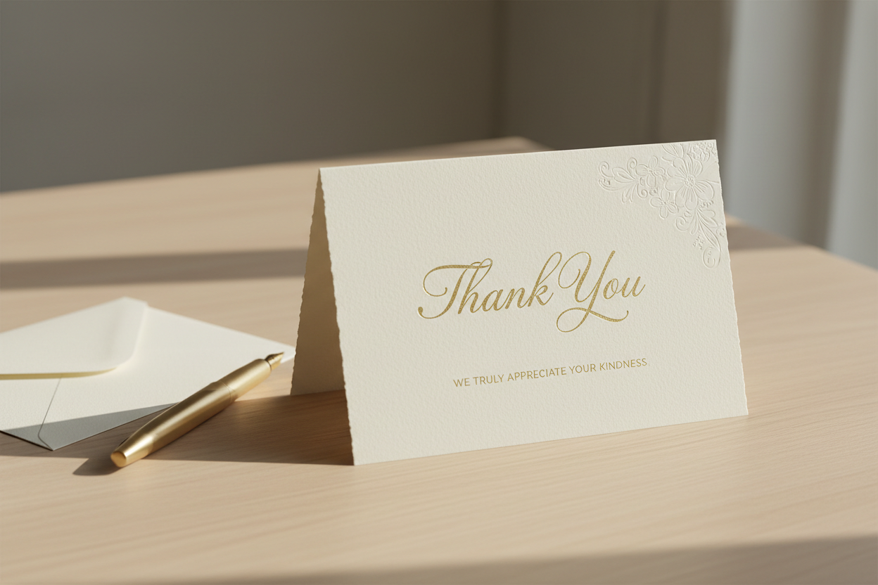 Thank You Card