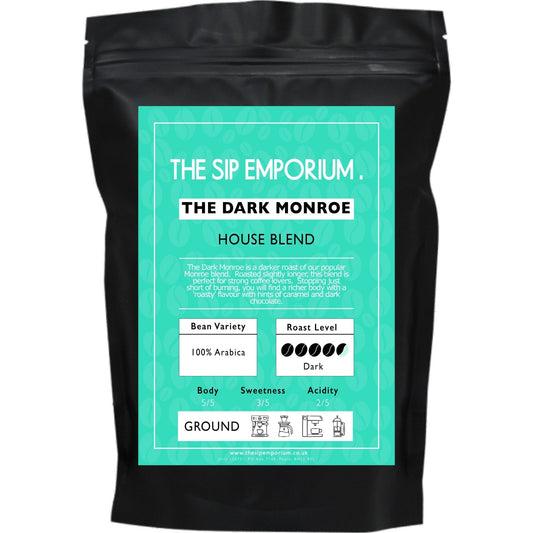 The Dark Monroe House Blend Coffee - The Sip Emporium-Coffee - Caffeine